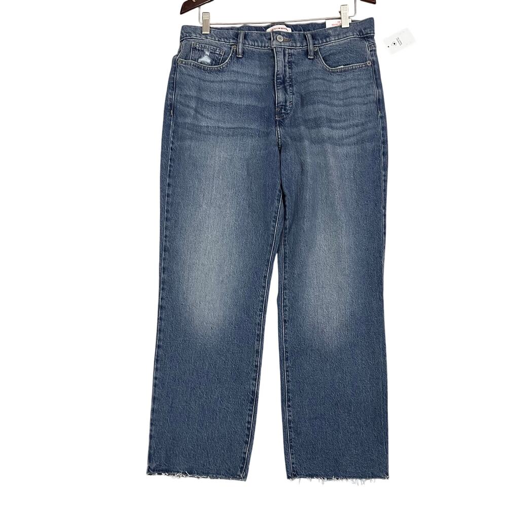 Lucky Brand Zoe High Rise Straight Jeans Women Size 14 NEW Ankle